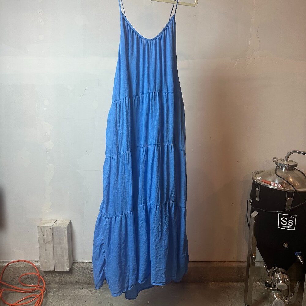 Left On Friday Women's Maxi Dress – Size L/XL – VIBRANT BLUE